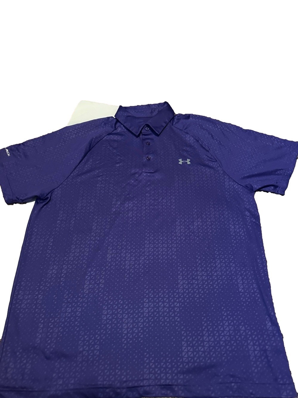 Under Armour Men's Polo Shirt Royal Purple XL - Picture 2 of 6